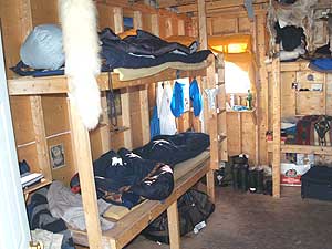 Inside the cabin