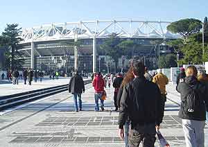 The Stadio Olimpico 