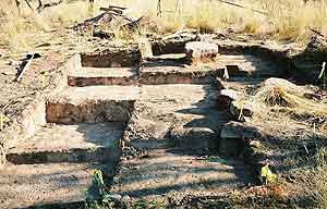 An archaeological site in Utah's Flaming Gorge