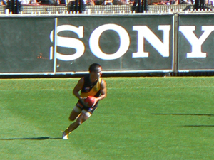 Footy is nonstop action. photos by Max Hartshorne.