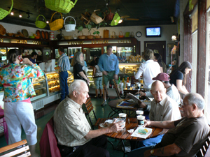 Rao's bakery where just about everyone gets their coffee in Beaumont. 