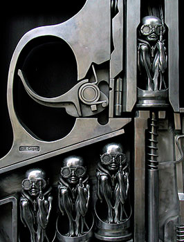 The Birth Machine by H. R. Giger at the Giger Museum in Gruyeres, Switzerland. Photos by Gary Singh except as noted.