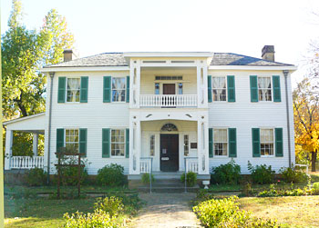 The Murrell Home is the only ante-bellum house in Oklahoma that wasn't burned to the ground during the Civil War.