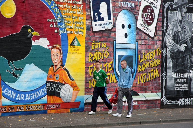 Murals in Belfast, Northern Ireland