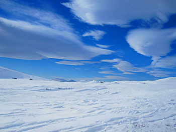 Lenticular clouds