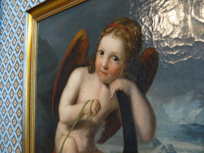 Painting of Cupid, Philippsruhe Castle