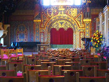 The Festival Hall of the Thuringen landgraves at Wartburg Castle