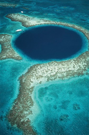 Belize's beautiful ocean