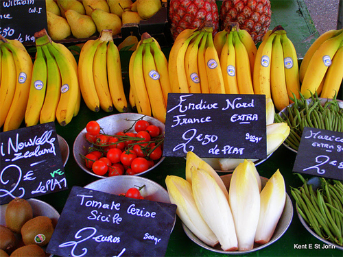 Fruit in Lyon.