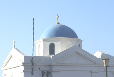 A church in Mykonos