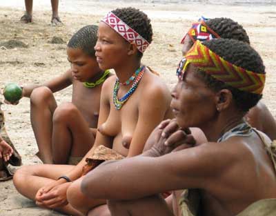 Bushmen family