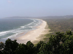 One of the beaches on Byron Bay - photos by Kent E. St. John