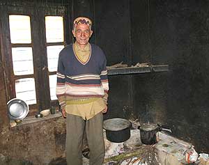 The chef in his kitchen