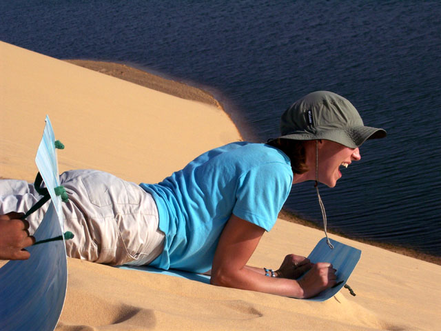 Sandboarding in Mui Ne, Vietnam