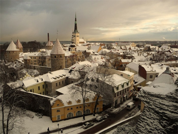 "Tallinn, Estonia, was my home for nearly half a year. The Old Town is straight out of fairy tale."