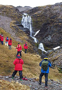 Waterfall at Stromness Bay