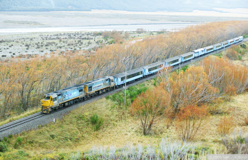 Trans Alpine Railway, New Zealand.