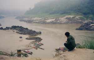 River in Laos. photos by Tim Leffel. 