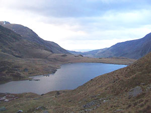 Llyn Idwal Lake in the Devil’s Kitchen, Wales–-an area steeped in myth and mystery (photo by Abbey Stirling)