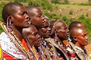 Maasai women in Kenya. Rene Bauer photo.