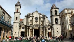 Cathedral of San Crisobal in Cuba.