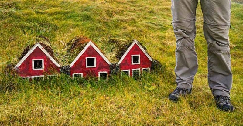 The Icelandic Elf School's tiny stature. Photo courtesy of Round the World we go