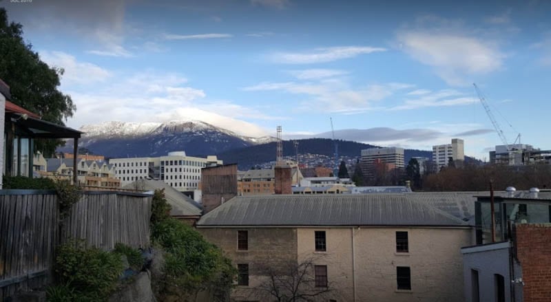 View of Mount Wellington in Hobart, Tasmania. Anthony Stedman photo.