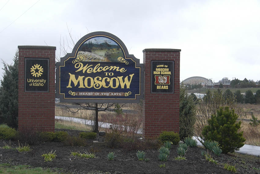 Welcome to Moscow Idaho.