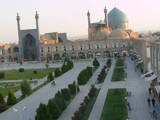 Isfahan, Iran's huge mosque.