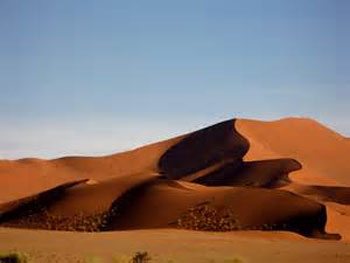 Desert land Namibia