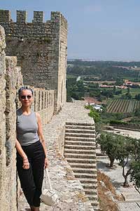 Castle in Portugal's Obidos. 