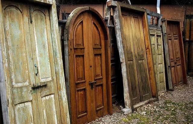 Doors in Taos, New Mexico