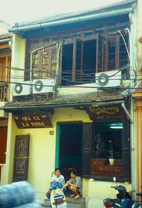 A Taste of Hanoi's Braised Fish Street 5 The 135-year-old Cha Ca La Vong Restaurant, on Cha Ca Street.