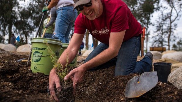 Arbor Day Lunch Planting in California