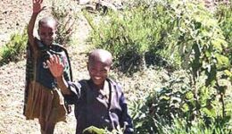 Happy kids in Ethiopia