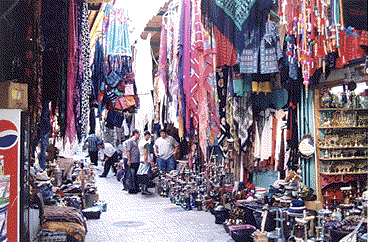 Jerusalem: Mama Told Me Not To Come 1 Inside the market in Jerusalem.