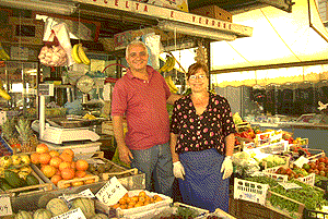 The author's friendly neighbors in Rome. Martha Miller photo