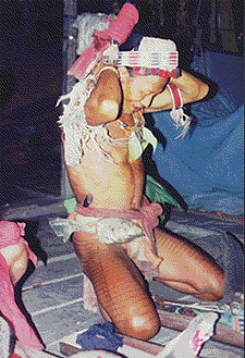 A shamen prepares.