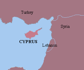 Located just off the coast of Turkey, Cyprus is divided into two separate nations that don't get along.