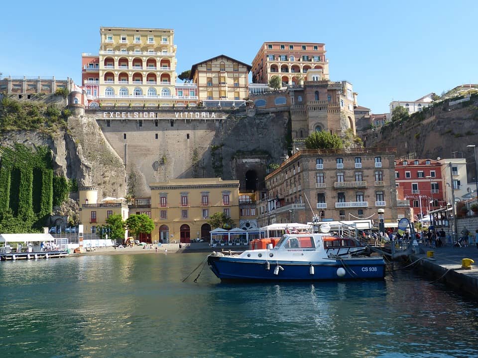 Harbor at Sorrento, Italy. Pixabay photo.