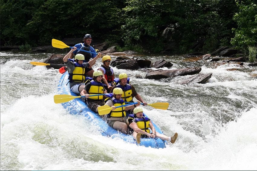 Panama Chiriqui River is great for whitewater rafting