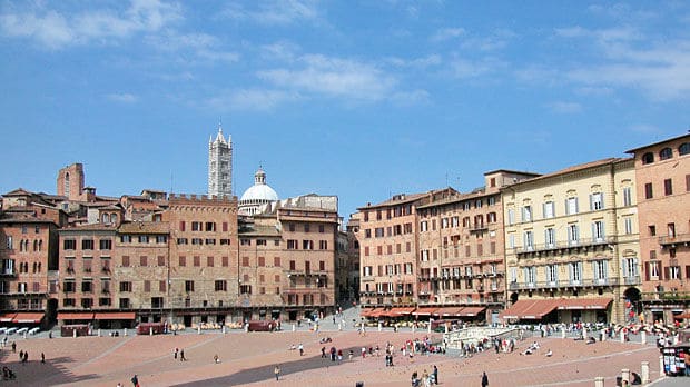 City square in Siena. Rick Steves photo.
