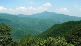 Cold Mountain, North Carolina, where the movie was filmed.