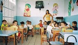 Volunteers in Recife, Brazil.
