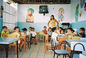 Volunteers in Recife, Brazil.