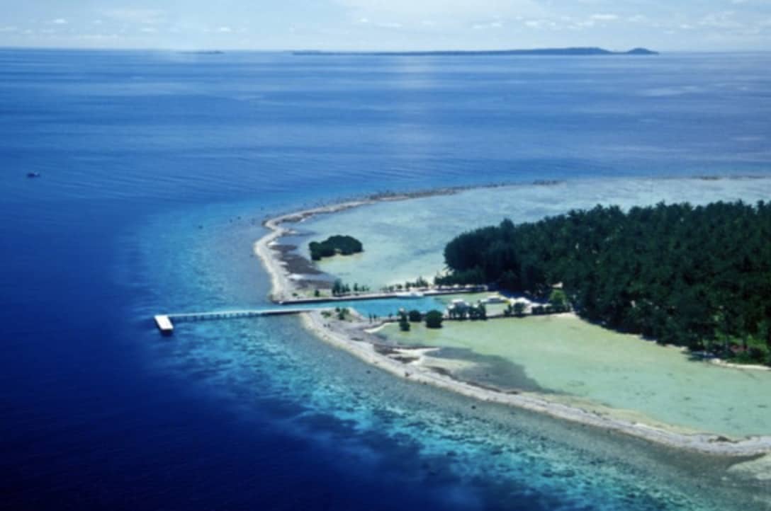 The entrance to Kura Kura Resort in the Karimunjawa Archipelago, Indonesia. photo: Kura Kura