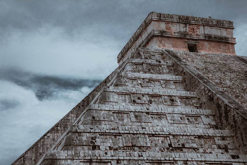Mayan pyramid at Coba