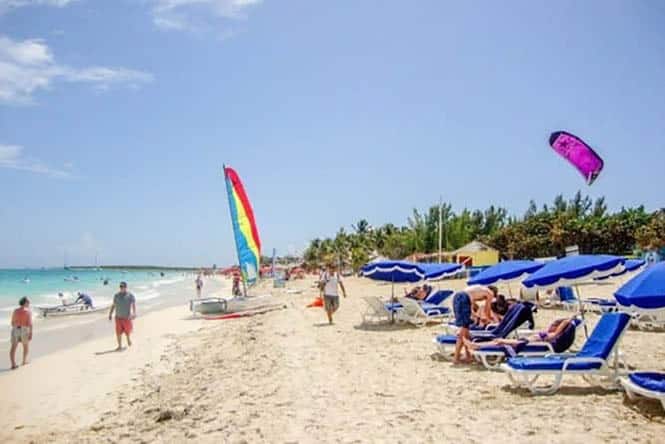 sailboats on beach