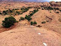 Mountain Biking in Moab, Utah 3 Going DOWN!