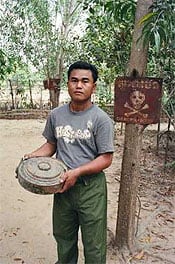 Land Mine Museum in Cambodia 1 Land Mine